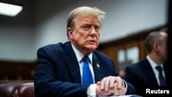Former U.S. President Trump's criminal trial on charges of falsifying business records continues in New York