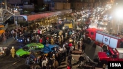 یک تصادف زنجیره‌ای در تهران - عکس آرشیوی