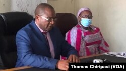 uMnu. Douglas Mwonzora loNkosazana Thokozani Khupe