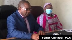 UMnu. Douglas Mwonzora loNkosazana Thokozani Khupe.