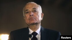 Sekjen Liga Arab, Nabil Elaraby (foto: dok). 