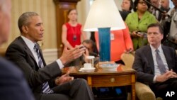 ፕሬዝዳንት ባራክ ኦባማ በኦርላንዶው ጥቃት ዙሪያ መግለጫ ሲሰጡ