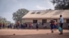 Pupils of Coburwas primary school, mainly refugees from Congo in Kyangwali refugee settlement in Western Uganda. (H. Athumani for VOA)