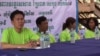 Cambodian NGOs at a social forum, file photo. 
