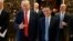 Дональд Трамп и Джек Ма, глава компании Alibaba в Нью-Йорке в 2017 году
