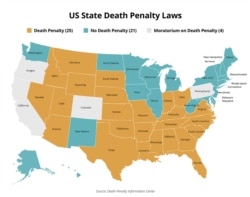 US State Death Penalty Laws