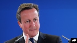 دیوید کامرون نخست وزیر بریتانیا
