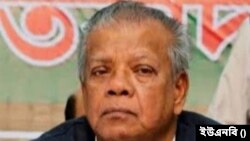 সাবেক মন্ত্রী ও আওয়ামী লীগের উপদেষ্টা পরিষদের সদস্য আমির হোসেন আমু 