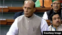 资料照：印度国防部长辛格