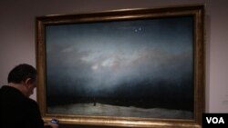 Каспар Давид Фридрих. «Монах у моря». 1808-1810 гг.. Фото Олега Сулькина.