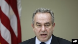 资料照：美国印太事务协调员库尔特•坎贝尔（Kurt Campbell）。（美联社照片）