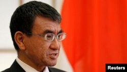 고노 다로 일본 외상.