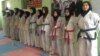 Afghan women teakwondo