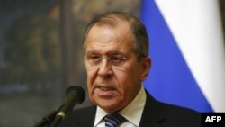 Le ministre russe des Affaires étrangères Sergueï Lavrov là Moscou, en Russie, le 29 mars 2018. REUTERS / Sergei Karpukhin