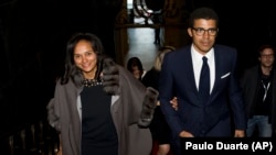 Isabel dos Santos e o seu marido (falecido) Sindika Dokolo (Foto de Arquivo)