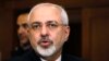 FILE - Iranian Foreign Minister Mohammad Javad Zarif talks with reporters in Geneva, Switzerland. 