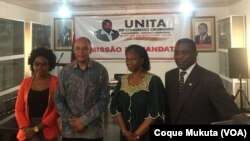 Adalberto da Costa Júnior, na apresentação da candidatura à liderança da UNITA