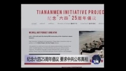 六四25周年，全球联署要求中国公布真相