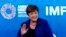  크리스탈리나 게오르기에바 국제통화기금(IMF) 총재 (자료사진)