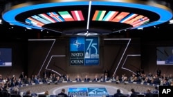 በዋሽንግተን ዲሲ ጉባኤ በማድረግ ላይ ያለው የሰሜን አትላንቲክ ጦር ቃል ኪዳን ድርጅት (ኔቶ) ጉባኤ