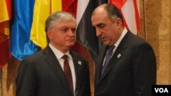 Elmar Məmmədyarov və Eduard Nalbandyan