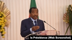 Le président Paul Biya.