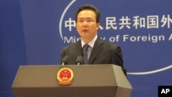 中国外交部发言人洪磊 