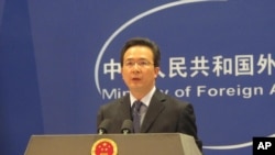 中国外交部发言人洪磊 