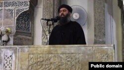 ابوبکر البغدادی در مسجد جامع نورالدین شهر موصل سخنرانی کرد