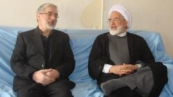 میرحسین موسوی، مهدی کروبی و زهرا رهنورد از رهبران اعتراض مردمی پس از انتخابات ریاست جمهوری سال ۱۳۸۸، در حصر خانگی و بازداشت هستند.