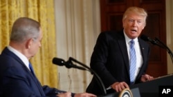 Trump US Israel Benjamin Netanyahu Donald Trump