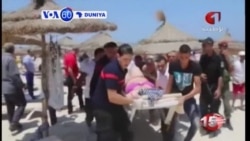 VOA60 DUNIYA: A Tunisia A Kalla Mutane 27 Ne Suka Mutu, Yuni 26, 2015