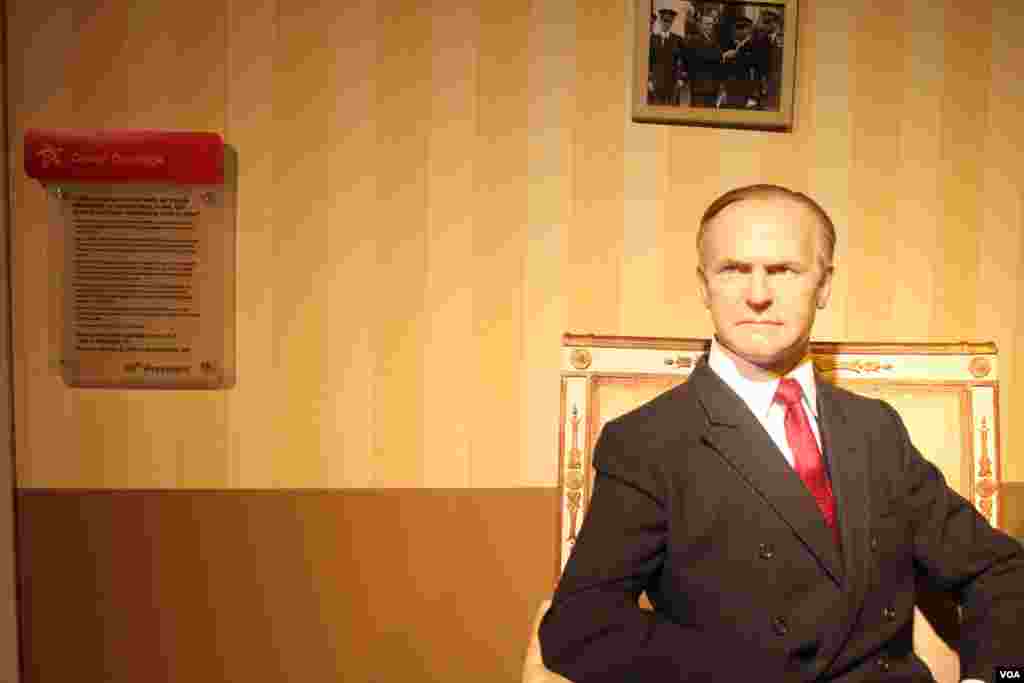 مجسمه کلوین کولیج در موزه مادام توسو