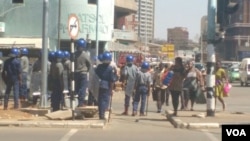 La police Zimbabwéenne