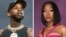 Foto Achiv: Tory Lanez (a goch) epi Megan Thee Stallion (a dwat). 