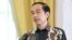Presiden Jokowi di Istana Bogor, Jumat (15/1) mengakui perekonomian Indonesia masih dilanda krisis (biro Setpres).