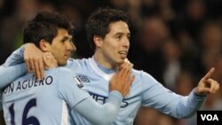 Samir Nasri dan Kwallon Man. City