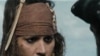 Johnny Depp in Pirates of the Caribbean on Stranger Tides