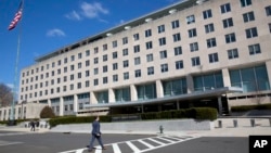 미국 워싱턴의 국무부 건물.