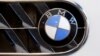 The logo of German manufacturer BMW is seen in Zurich, Switzerland, June 10, 2016. 
