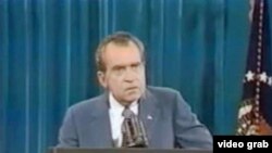 尼克松总统 (资料照片)