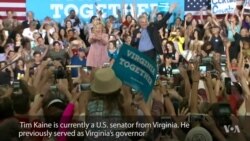 Clinton Chooses Virginia Senator Tim Kaine as Vice Presidential Running Mate