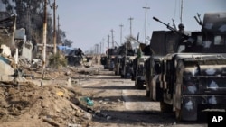 ورود نیروهای دولتی عراق به رمادی و بازپس گیری آن شهر از کنترل پیکارجویان داعش - ۷ دی ۱۳۹۴ 