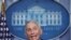 FILE - Dr. Anthony Fauci, director of the National Institute of Allergy and Infectious Diseases, speaks during a briefing by the White House coronavirus task force about the state of the coronavirus disease (COVID-19) pandemic in the United States.