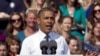 President Barack Obama speaks at a campaign rally in Golden, Colorado, Sept. 13, 2012. 