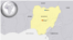 map, Kano, Nigeria