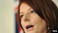 PM baru Australia Julia Gillard menggantikan Kevin Rudd