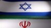 Bendera Israel dan Iran dalam sebuah ilustrasi, 24 April 2024. (Foto: Dado Ruvic/REUTERS)