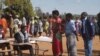 Residents line up to vote June 23, 2020, in Malawi's election, which the ruling DPP says was marred by intimidation. (Lameck Masina/VOA)