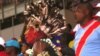 Des supporters de Léopards de la RDC